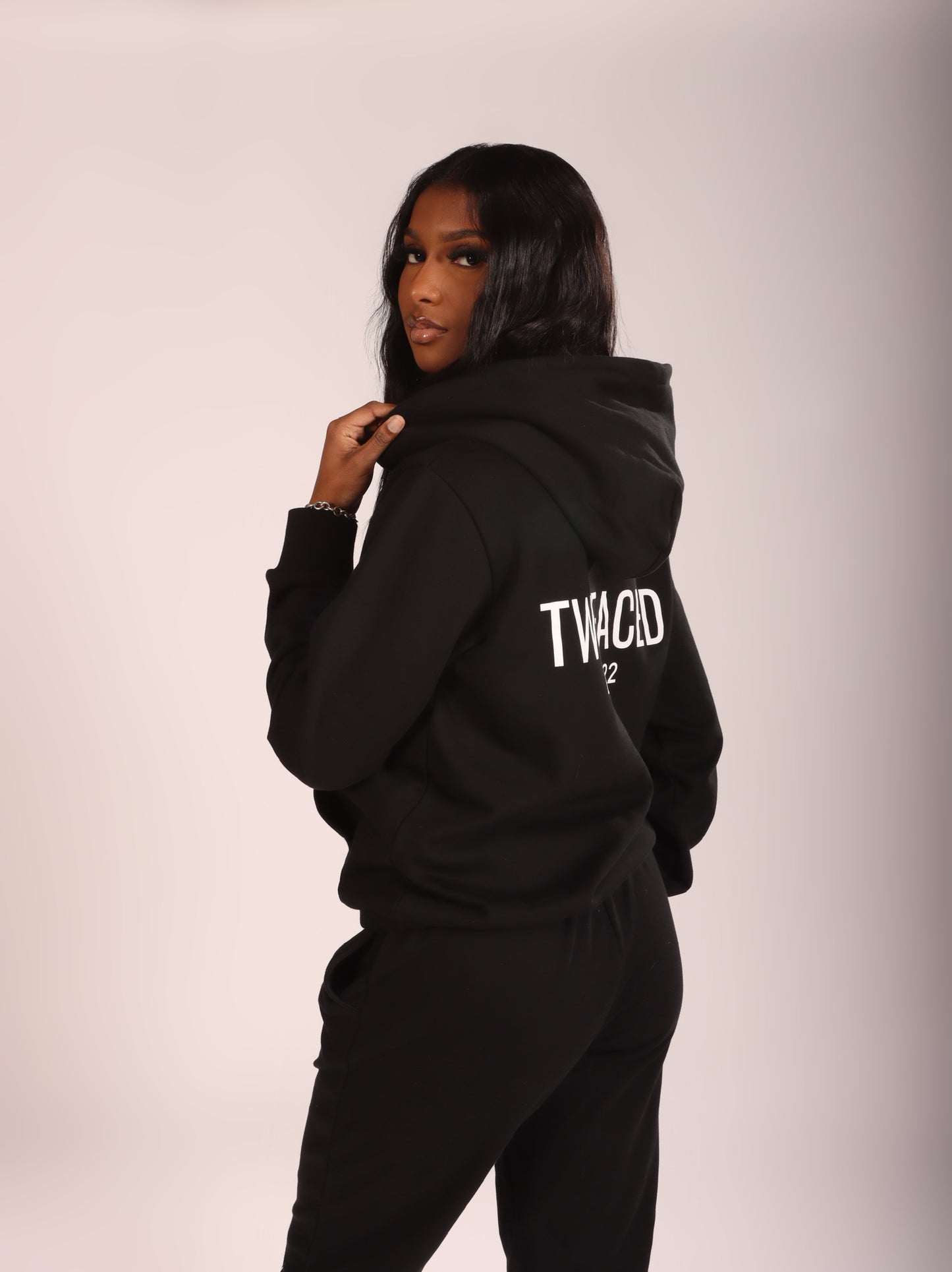 Women Black Hoodie